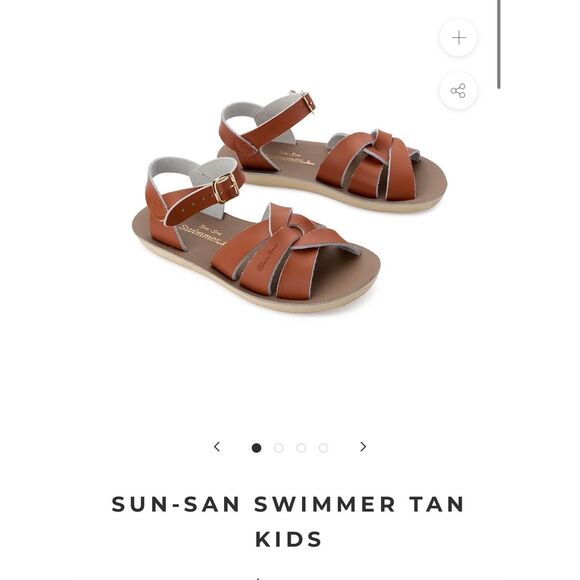 NEW Sun-San Swimmer Sandals Little Kid 8 - Picture 1 of 6